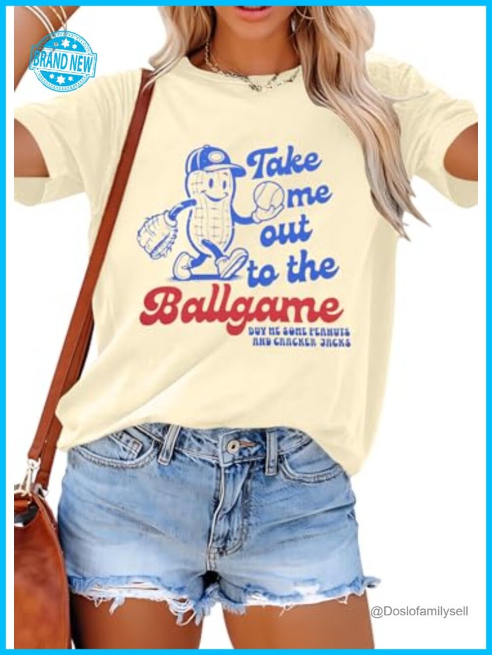 Vintage Baseball Mom Graphic Tee - Sporty Casual Short Sleeve Crew Neck